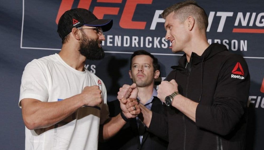 UFC Fight Night 82: лицом к лицу