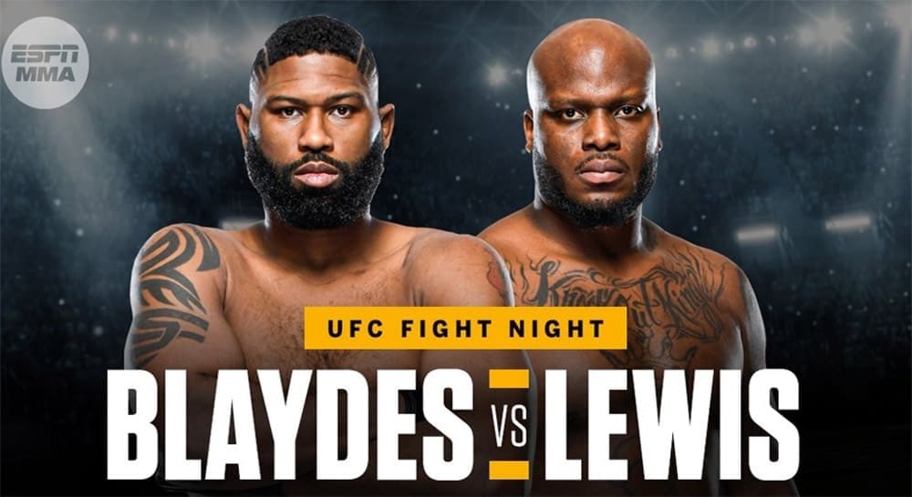 The new date for the fight between Curtis Blaydes and Derrick Lewis has been officially announced.