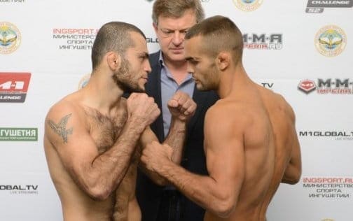 Иван Бучингер против Турала Рагимова на M-1 Challenge 56 в Москве