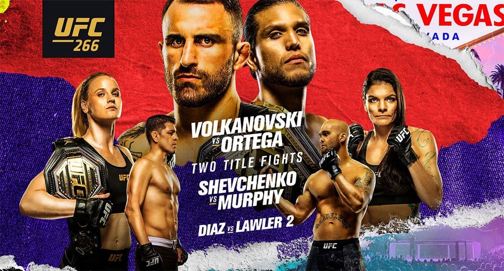 Прямая трансляция UFC 266: где и когда смотреть