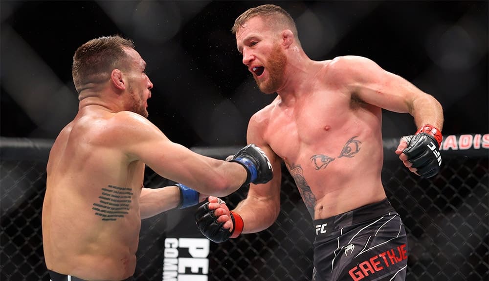 Джастин Гэйтжи победил Майкла Чендлера на UFC 268 в Нью-Йорке