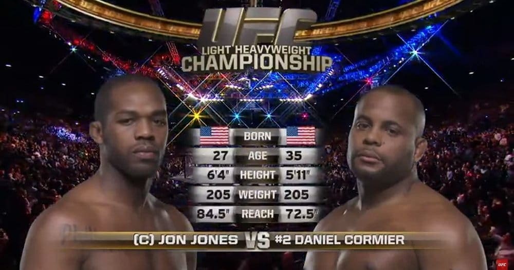 Видеоархив: Джон Джонс против Даниэля Кормье на UFC 182 в Лас-Вегасе