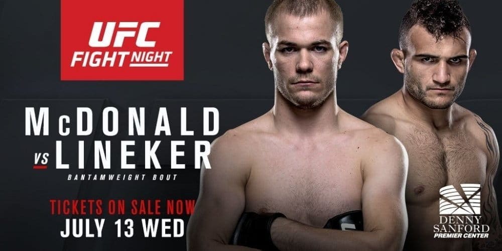 UFC Fight Night 91: прямая онлайн трансляция