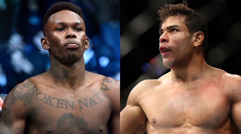 Israel Adesanya and Paulo Costa a chance meeting between caught on video