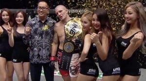 Себастьян Кадестам стал новым чемпионом One Championship в полусреднем весе