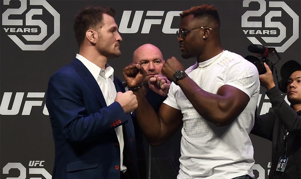 Francis Ngannou named the estimated date of the fight with Stipe Miocic