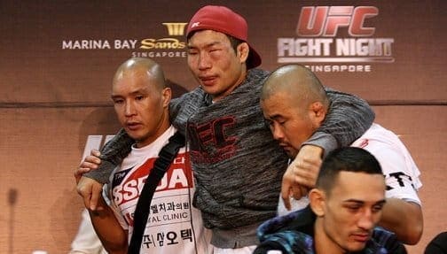 Хьюн Гуй Лим был близок к тому, что бы не выйти на пятый раунд