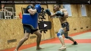 Александра Албу готовится к турниру UFC Fight Night 64 (видео)