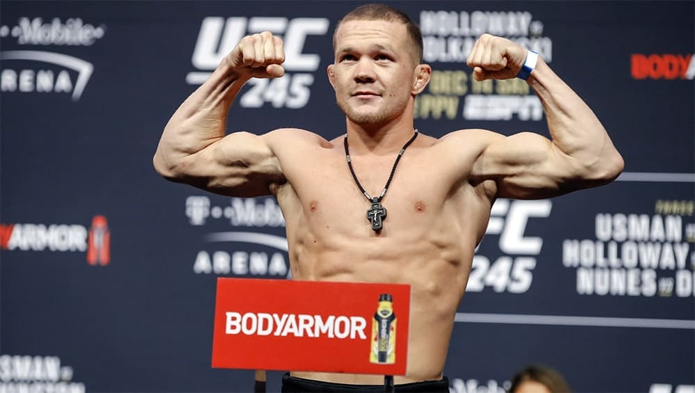 Петр Ян поднялся на третью строчку рейтинга UFC