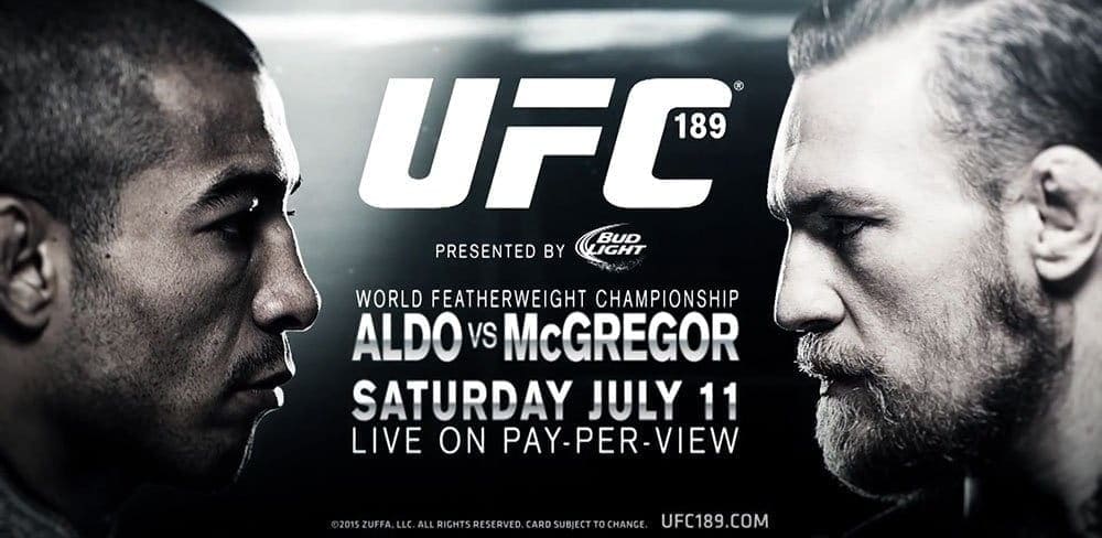 UFC 189: Альдо против МакГрегора (расширенное превью)
