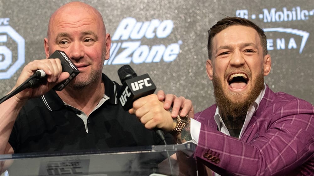 Conor McGregor figured out how to fight Dustin Poirier without the participation of the UFC
