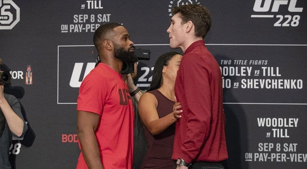 UFC 228: лицом к лицу