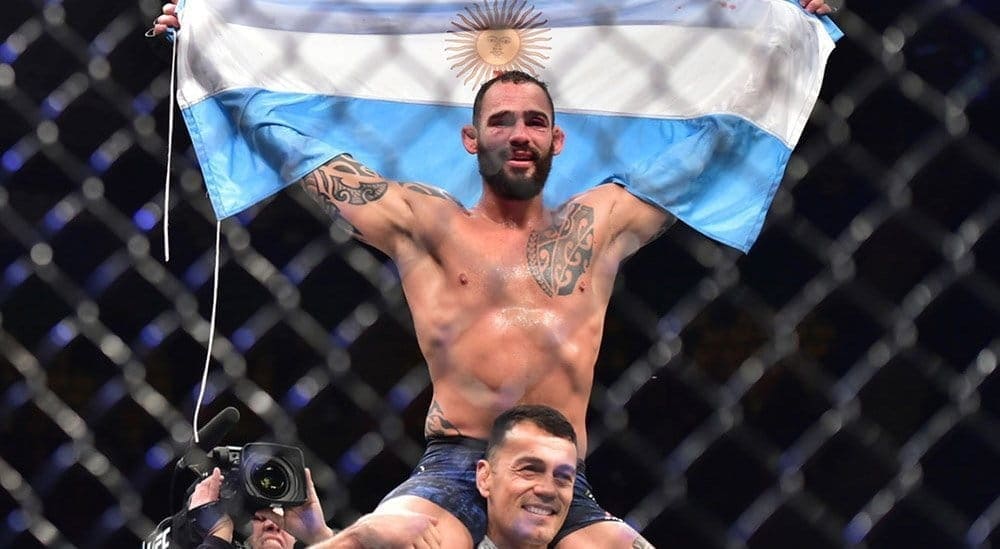 Сантьяго Понзиниббио хочет встретиться с победителем боя Дос Аньос-Усман