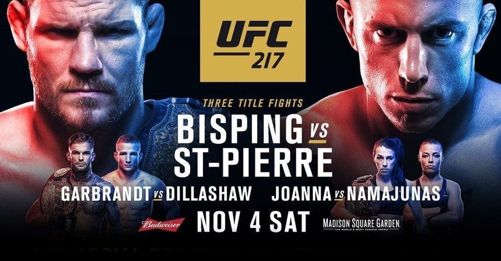 UFC 217: прямая трансляция