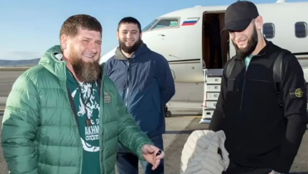 Рамзан Кадыров встретил в Чечне Хамзата Чимаева
