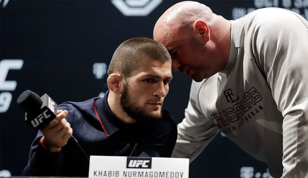 Dana White: "I have a little confidence that I will persuade Khabib to return"