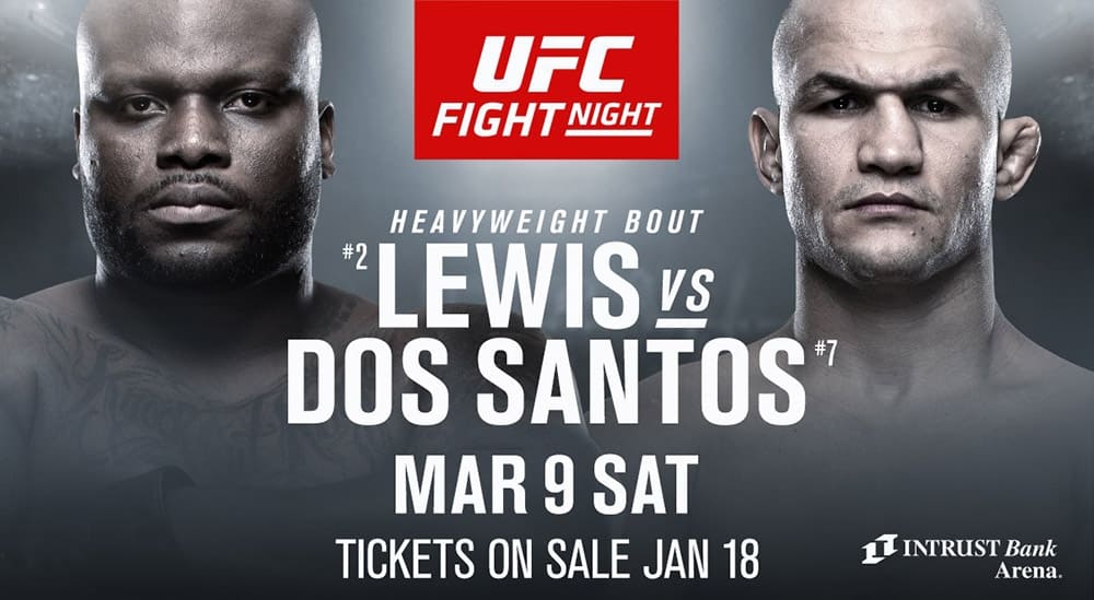 Анонсирован поединок Дос Сантос-Льюис и ряд других матчей турнира UFC Fight Night 146