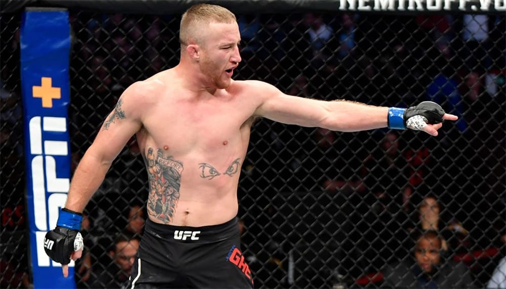 Джастин Гэйтжи угрожает сломать нос президенту UFC