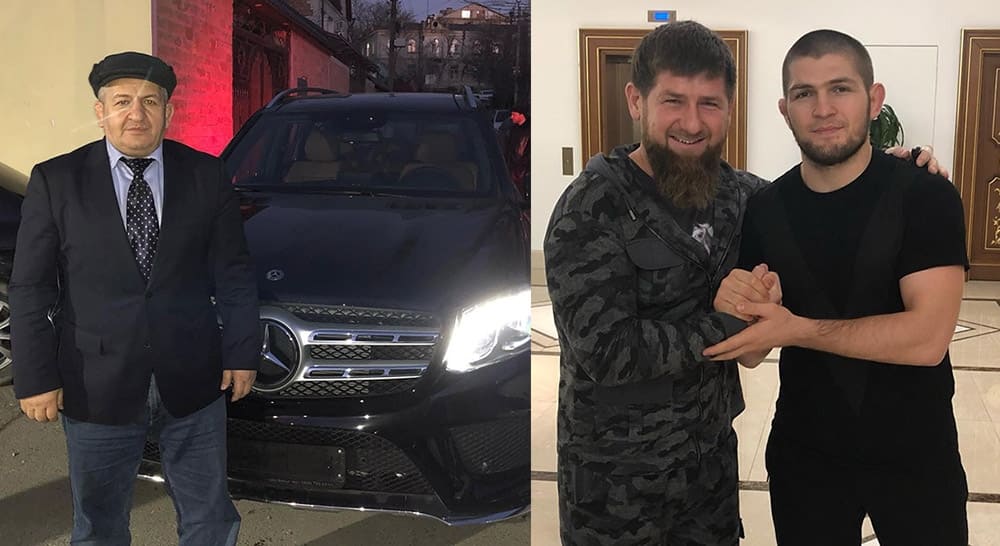 Хабиб Нурмагомедов поблагодарил Рамзана Кадырова за подарок отцу