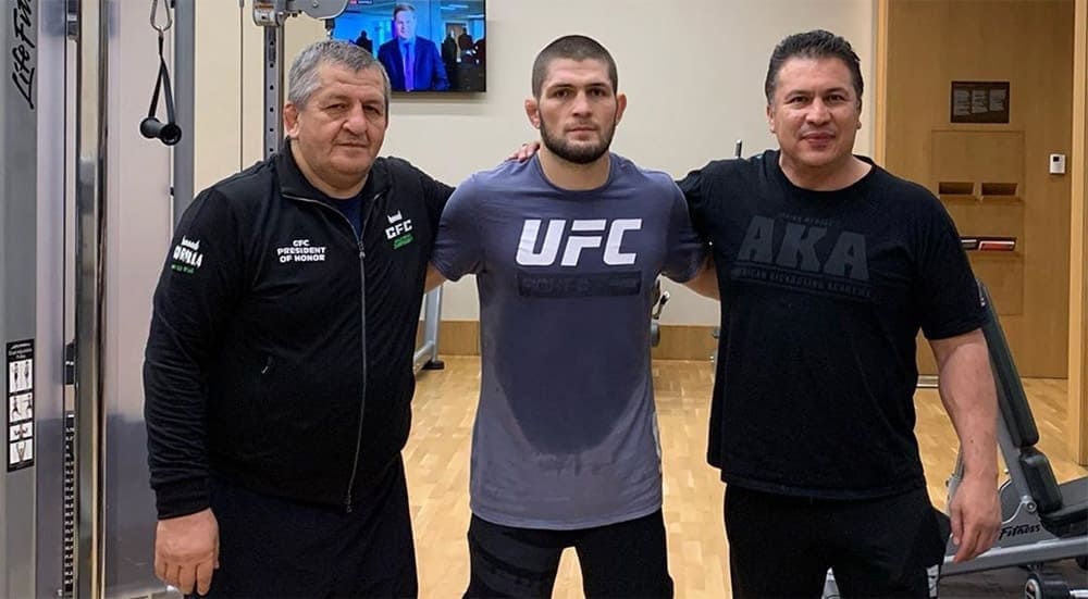 Хабиб Нурмагомедов вылетает в США на подготовку к поединку с Тони Фергюсоном