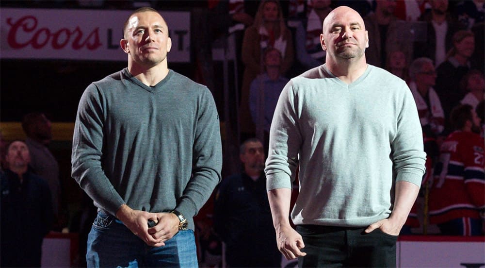 Президент UFC озвучил условие организации поединка между Хабибом Нурмагомедовым и Джорджем Сент-Пьерром