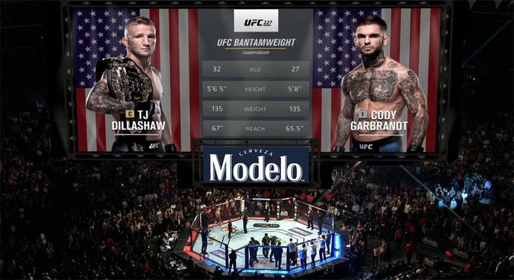 Видеоархив: Ти Джей Диллашоу против Коди Гарбрэндта на UFC 227 в Лос-Анджелесе