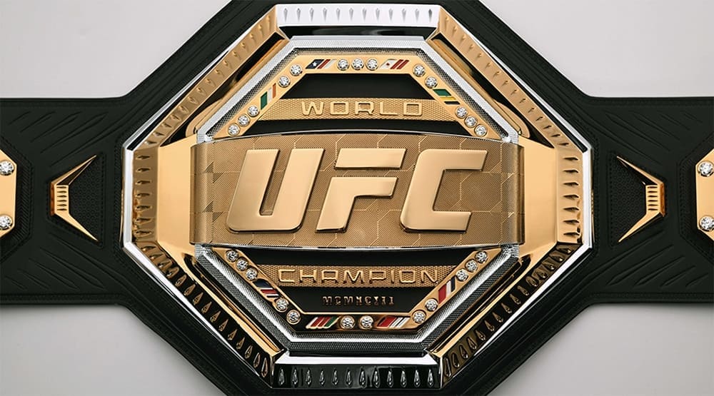 Представлен новый чемпионский пояс UFC