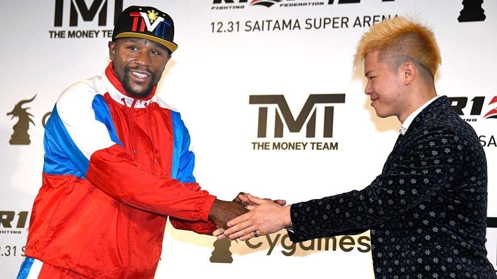 Флойд Мэйвезер проведет показательный бой с Теншином Насукавой