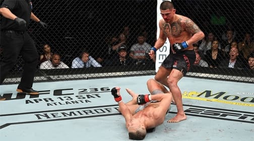 Результаты турнира UFC Fight Night 148: Петтис нокаутировал Томпсона, Блэйдс вернулся в победное русло