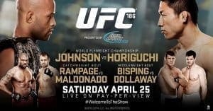 UFC 186: Джонсон против Хоригучи (трейлер)