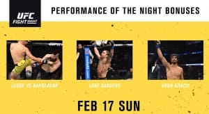 Бонусы турнира UFC on ESPN 1