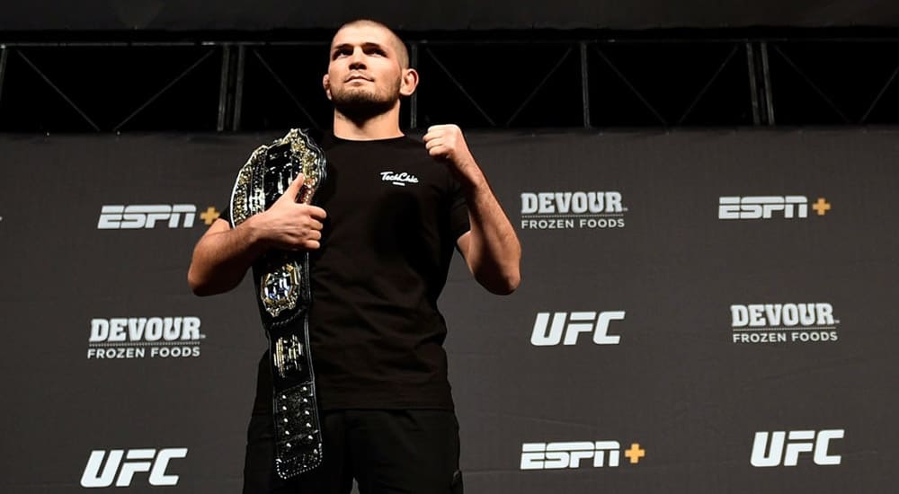 Хабиб Нурмагомедов обошел Джона Джонса в рейтинге лучших бойцов UFC