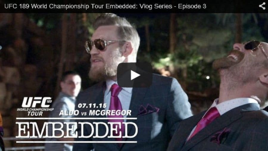UFC 189 Embedded