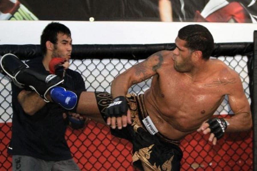 "Бигфут" Сильва готовится к турниру UFC Fight Night 51 (фотогалерея)