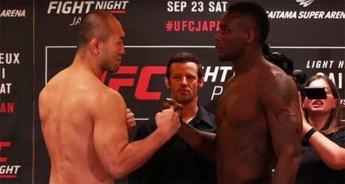 UFC Fight Night 117: результаты официального взвешивания