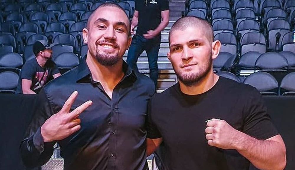 Robert Whittaker spoke about the fight with Khabib Nurmagomedov.