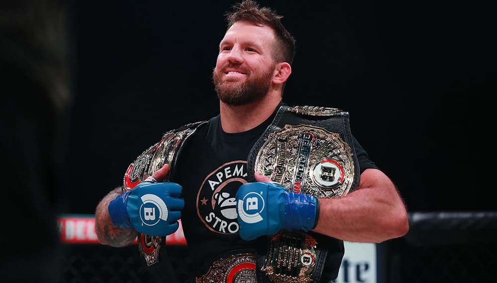 Райан Бейдер в марте выйдет на защиту титула Bellator в полутяжелом весе