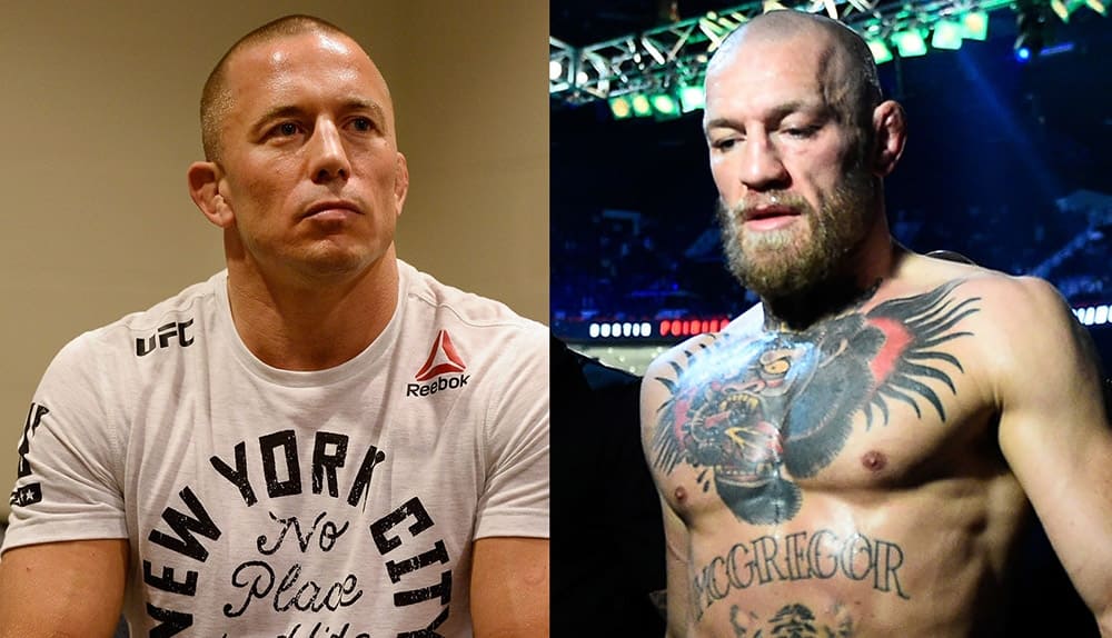 Georges St-Pierre gave advice to Conor McGregor