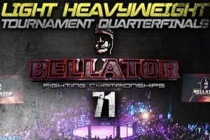 Результаты турнира Bellator 71