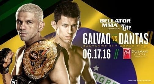 Матч-реванш Маркоса Гальвао и Эдуардо Дантаса возглавит турнир Bellator 156