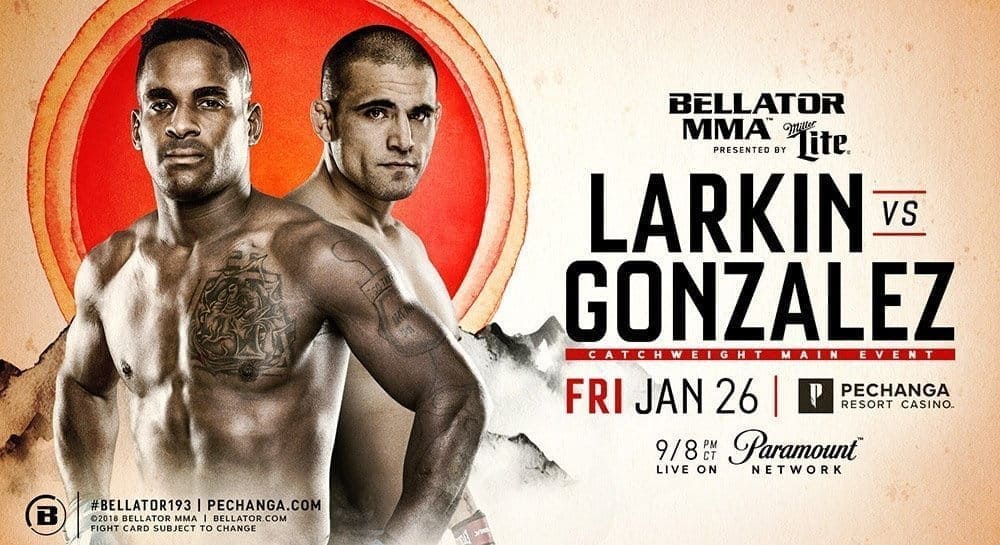 Лоренц Ларкин и Фернандо Гонсалес возглавят турнир Bellator 193