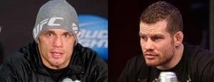 Нэйт Маркуордт против Джейка Элленбергера на UFC 158 в Монреале