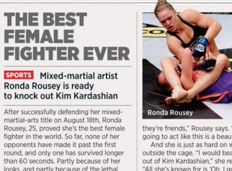 Ронда Роузи (Ronda Rousey)