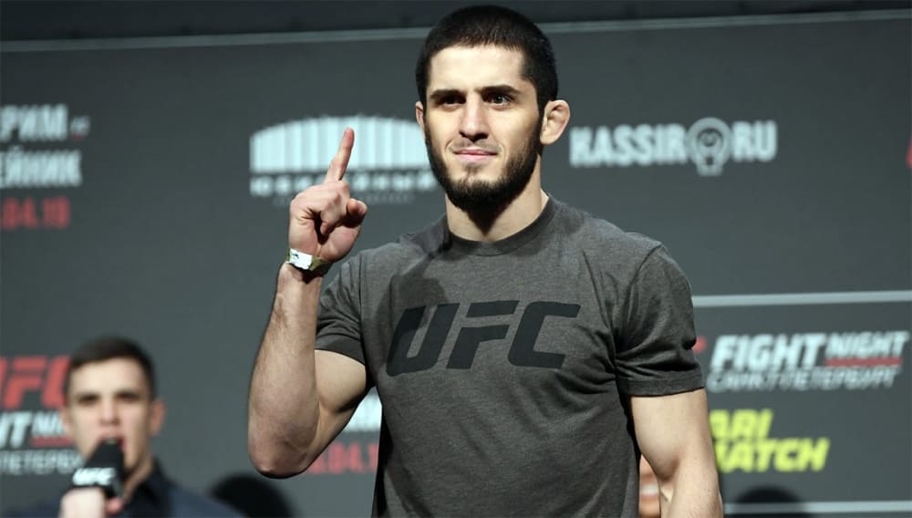 Islam Makhachev entered the top 10 UFC lightweights