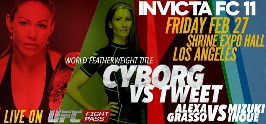 Invicta FC 11 (видео и результаты)