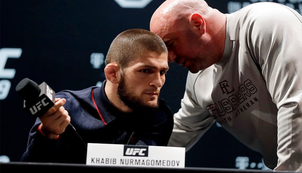 Глава UFC назвал четверых потенциальных соперников Хабиба Нурмагомедова