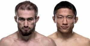 Али Багаутинов против Киоджи Хоригучи на UFC Fight Night 99 в Белфасте