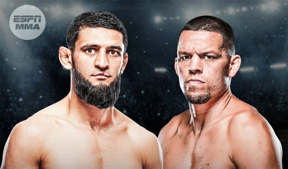 Бой Хамзата Чимаева и Нейта Диаса объявлен официально