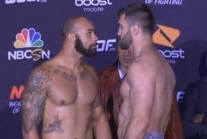WSOF 5: результаты официального взвешивания