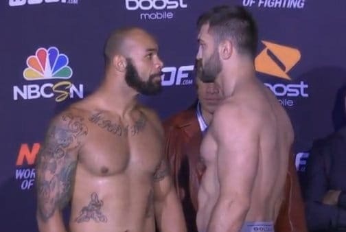 WSOF 5: результаты официального взвешивания